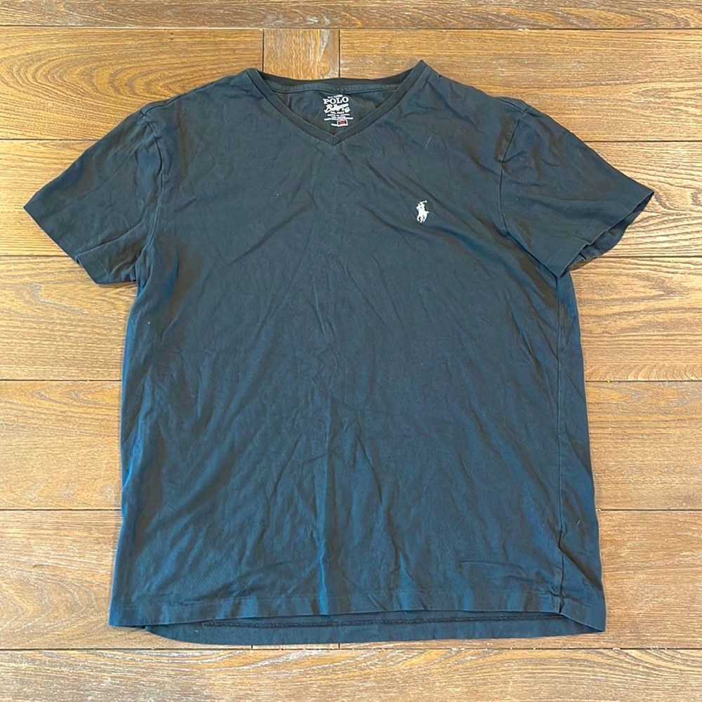 Polo vintage T-shirt, original logo.